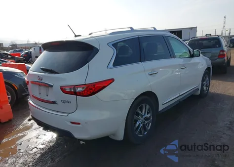 2014 Infiniti Qx60 z USA, uszkodzony, nr VIN 5N1AL0MM1EC509752